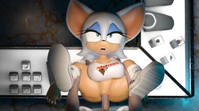 [PMV] Furry Fuck Fest: Rouge's Sleazy Tail