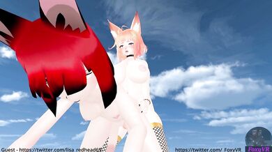 Futanari Foxes' Kinky Romp - Virtual Reality Sexcapade, Chapter III