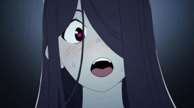 Dark Haired Sadako Gets DP'd in the School Bathroom!
