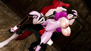 Raikou's Ferocious Werewolf Yain: A Tail of Lust and Transformation