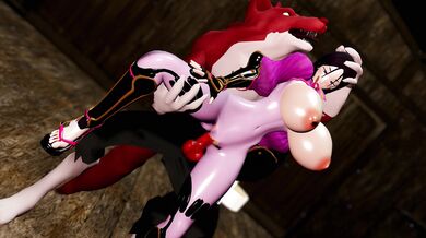 Raikou's Ferocious Werewolf Yain: A Tail of Lust and Transformation