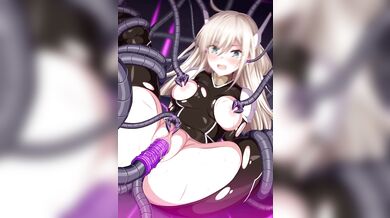 Slutty Tentacles Penetrate Nerdy Schoolgirl, Filling Her with Hot Neet Cream!