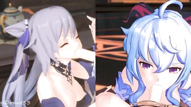Knight's Keqing and Ganyu HMV/PMV Adventure