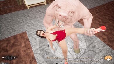 Shey Gets Taken by a Huge Boarman!