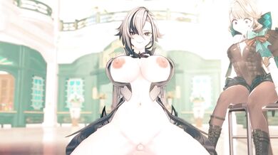 Strap-on Anal Adventure with Anna Anon and Arlecchino Thighjob Koro22