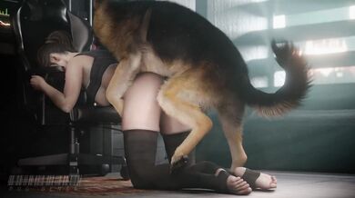 Claire's Wild Animal Orgy (Doggystyle, Monster Cock, etc)