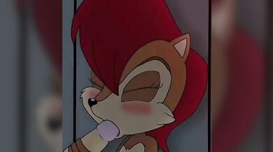 Horny Sally Acorn Gets Pounded Hard by Spanky15
