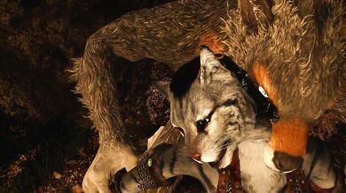 Khajiit Stud's Feral Transformation into a Werewolf Pussy-Breaker