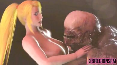Samus's Naughty Encounter on an Alien World in Part 3 of 'Unknown Planet' - 26 Hours of Hardcore Sexual Action!