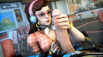 D.Va's Tight Pussy Gets Nailed Hard By Her Boyfriend While He's Driving His Car [Thefirebrandsfm]