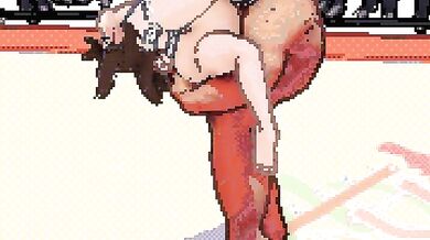 Tied Up Temptress vs. Rigid Beast