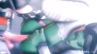 Sneaky Fuckfest Between Soldier 76 and Sombra