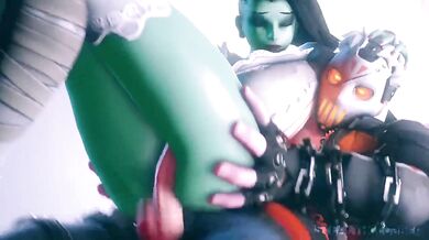 Sneaky Fuckfest Between Soldier 76 and Sombra