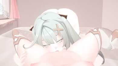 Lumine(Nayanari) Gets Licked by Faruzan