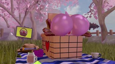 -Pink Cheeks and a Peach: Amy Rose's Naughty Picnic Surprise!