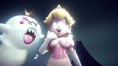 Ghostbusting Sluts: Peach & Daisy's Paranormal Pussy Adventure in 3D