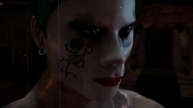 Futa Harley Quinn Gets Double Teamed by Two Real Futas at the Joker Club