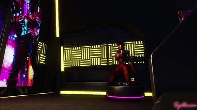 Cyberpunk Ranch Hand Erana's Horse Cock Welcome Wagon