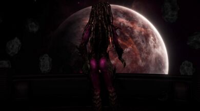 Strip Tease Spectacle: Kerrigan's Alien Seduction on a Spaceship
