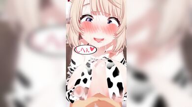 MILF on the Farm Gets a Dirty Dairy Job with Jerk-off and Swallow Service