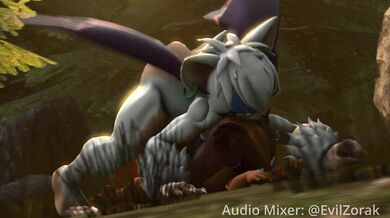 Were-Rogue on Sticks by MegaSwitchSFM A werewolf with a passion for dildos takes her pleasure to the next level in this SFM animation.Animator: https://twitter.com/switch_megaA werewolf with a passion for dildos takes her pleasure to the next level in th