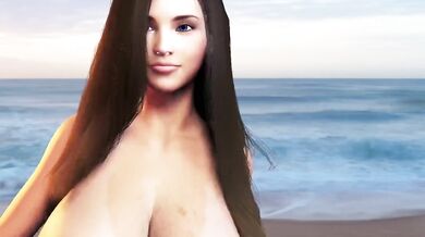 Beach Babe Eileen's Public Nudity & Sexy Dance Show