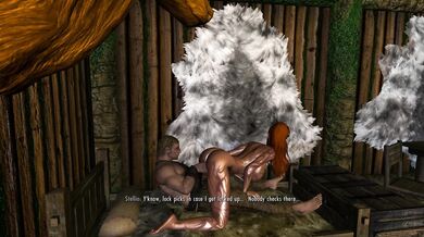 - Busty Elf Nympho Steals and Fucks in Skyrim's Dungeons (Part 1)