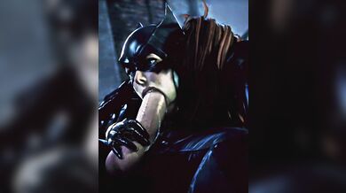 Batgirl's Kinky Three-Way with Two Feline Beauties (WIS)