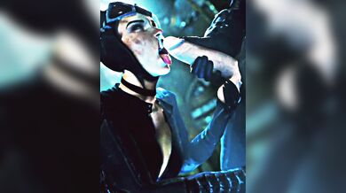 Batgirl's Kinky Three-Way with Two Feline Beauties (WIS)