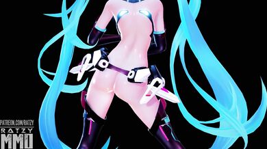 Miku's Explosive Oiled Booty!