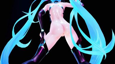 Miku's Explosive Oiled Booty!
