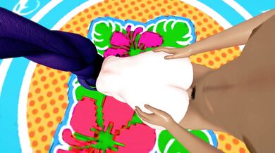 Ultra HD Raiden Shogun Erotic Dance Sex Party with Cobby