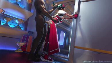 Cumming Inside a Black Dress - A Kiriko Healing Tale by DzooWorks