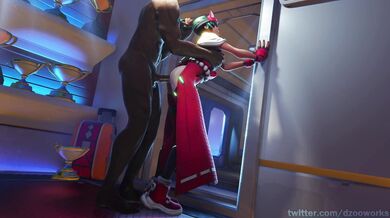 Cumming Inside a Black Dress - A Kiriko Healing Tale by DzooWorks