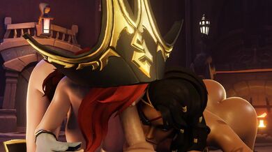 Fortunate Samira Gets Double Teamed by Miss Sandwichmother's BJs