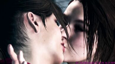 Jill & Claire's Girl-on-Girl Action - Kamadeva SFM