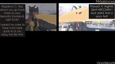 Tender Lion Fucks Virgin Goblin in Magical Mansion