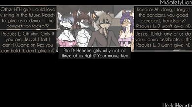 Tender Lion Fucks Virgin Goblin in Magical Mansion