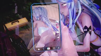 Yukihana's Lustful Encounter with a Lamia