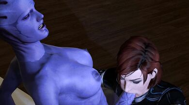 Sexplosive Space Adventures with a Futanari Commander in 'Nasty'