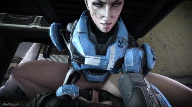 [AnKhajiit] Kat Riding a Trooper (No Helmet) could be rewritten to Jedi Knight's Padawan Takes Control of the Empire's Finest or simply Trooper Mounting in Space.