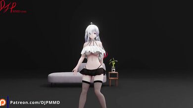 Busty Hottie Shows Off Her Naked Skirt on Camera in a Racy Solo Video