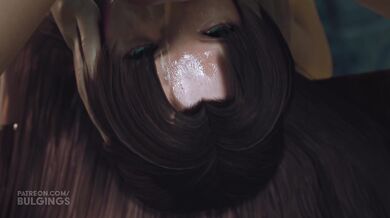 Ivan's POV: Ifalna's Deep Throat & Facial Tightened by Red Nail Polish