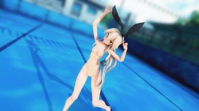 Shimakaze's Deep Blue Town Drenched in Dreamy Cumshots