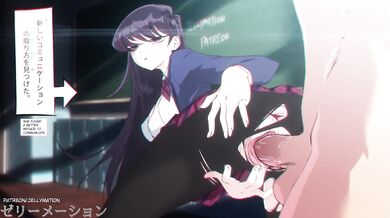 Komi's Jellymated Oral Skills Exposed!