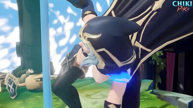 Ashe's Hot and Naughty Pole Dancing