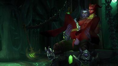 Pussy-Eating Succubi Invade Warcraft in 'Be Mean' Hentai Porn Parody!