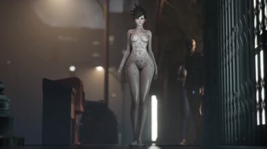 The Nude Tracer's Public Display of Genitals in HD