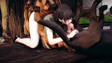 Bitches and Animals: NTR Animation(Bestiality)