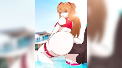 Asuka Langley Screws The Shit Out of Shinji Ikari in 'zones404'!